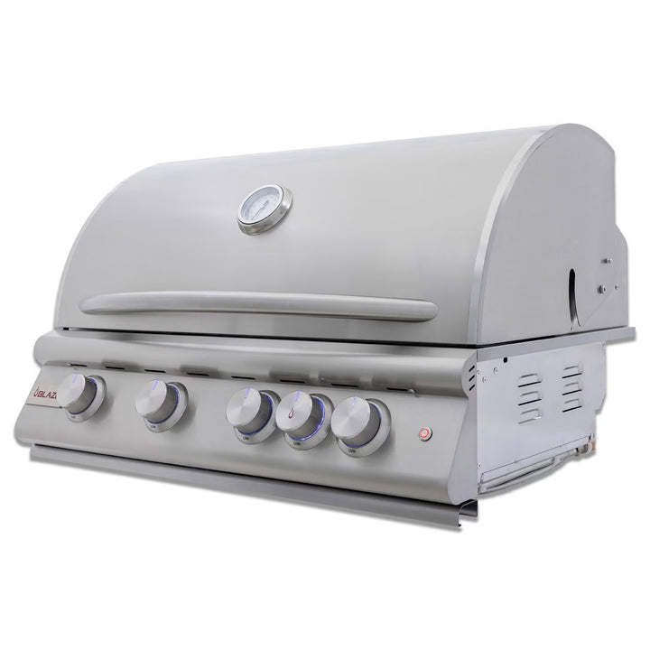 Blaze 32" 4-Burner LTE Gas Grill With Rear Burner and Built-in Lighting System - Marine Grade Upgrade Available