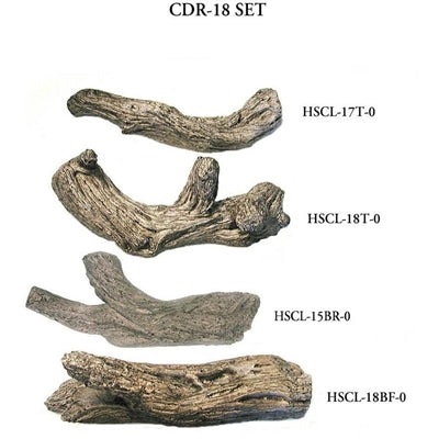 RealFyre Classic Coastal Driftwood Vented Log Set