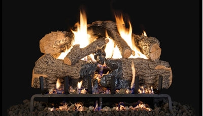 RealFyre Charred Angel Oak Vented Log Set