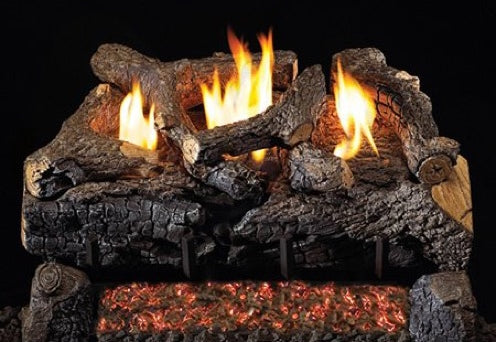 RealFyre Evening Fyre Charred See Thru Vent-Free Log Sets