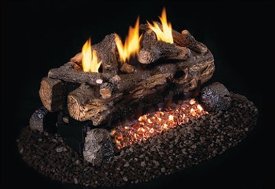 RealFyre Evening Fyre Split See Thru Vent-Free Log Set