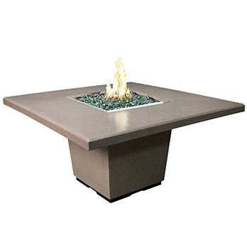 American Fyre Designs Cosmopolitan Square Dining Firetable